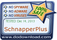 SchnapperPlus is safe to download